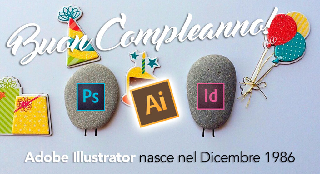 compleanno illustrator