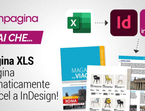 InPagina XLS impagina automaticamente da Excel a InDesign!